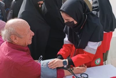 امدادرسانی هلال احمر استان مرکزی به 1104 نفر در یوم الله ۲۲ بهمن