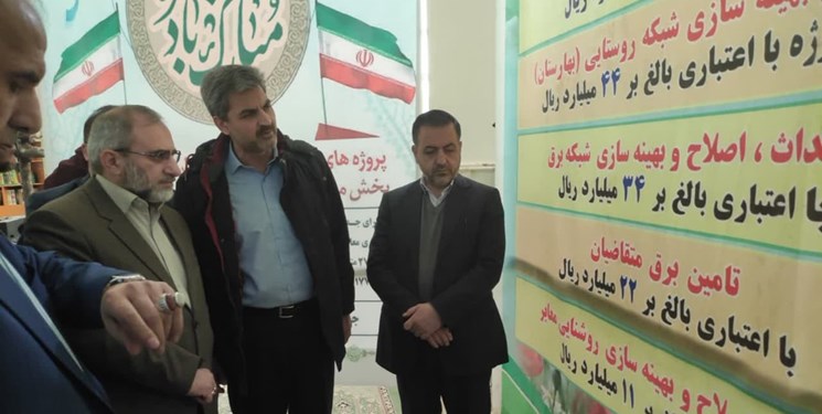 بهره‌برداری از ۱۸پروژه توزیع برق آشتیان در دهه فجر